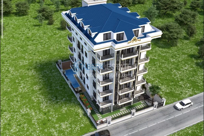 New project of a residential complex in Mahmutlar directly from the developer 5 