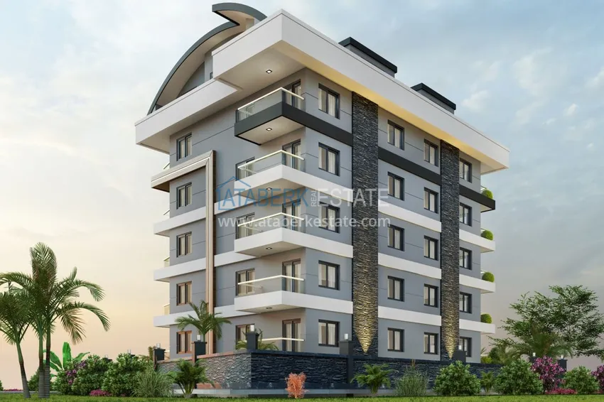 New project of a boutique complex in Mahmutlar 5 