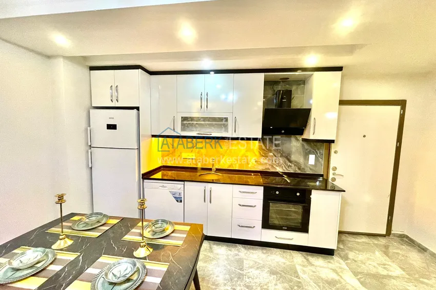 Purchase  Apartment in Kargicak with new furniture in a prestigious residential complex 4 