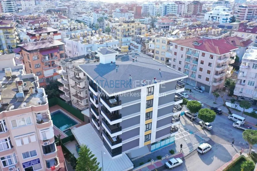 Apartment in the center of Alanya one-bedroom furnished in a boutique complex 5 