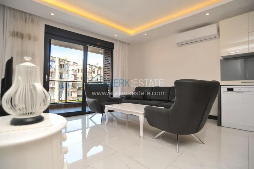 Purchase Apartment in the center of Alanya one-bedroom furnished in a boutique complex 6 