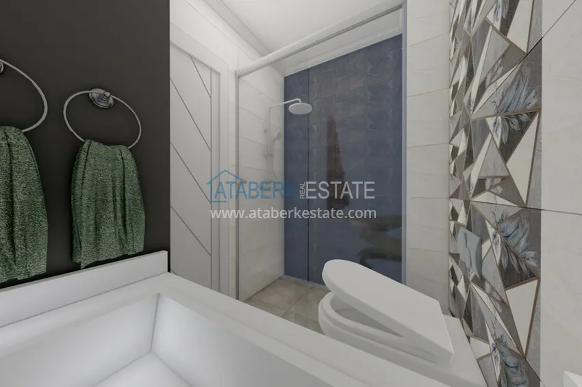 Purchase A new project of a multi-apartment residential complex in the very center of Mahmutlar 5 