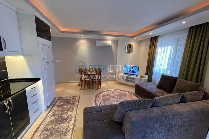 Purchase  Furnished two-room apartment in Mahmutlar in a cozy residential complex 6 