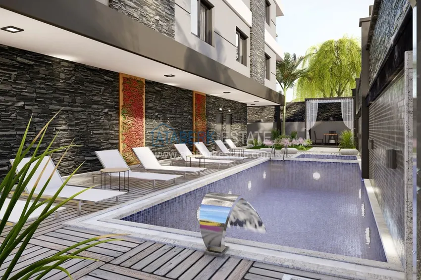 New project of a boutique complex in Mahmutlar 10 