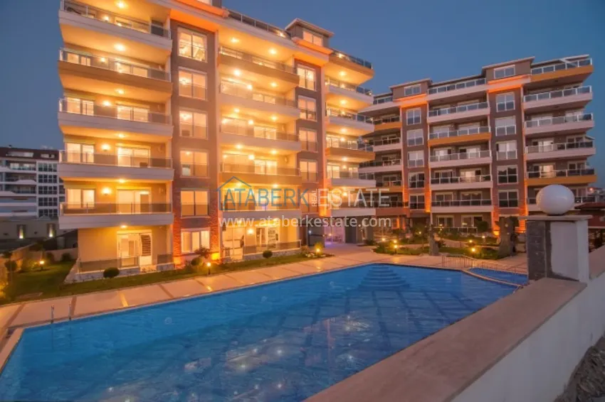 Apartment in Kestel with furniture and a glazed balcony – the second line from the sea 7 