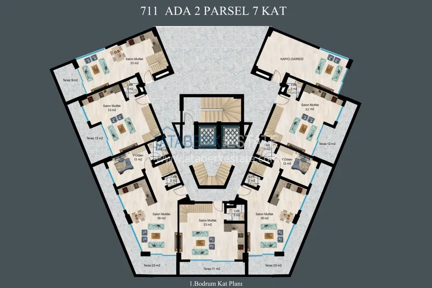 Buy cheap Apartments with installments up to 2 years in Alanya, Demirtas district — a new residential complex  1 