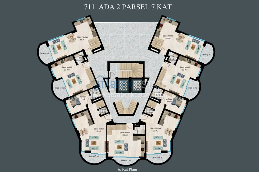 Buy cheap Apartments with installments up to 2 years in Alanya, Demirtas district — a new residential complex  3 