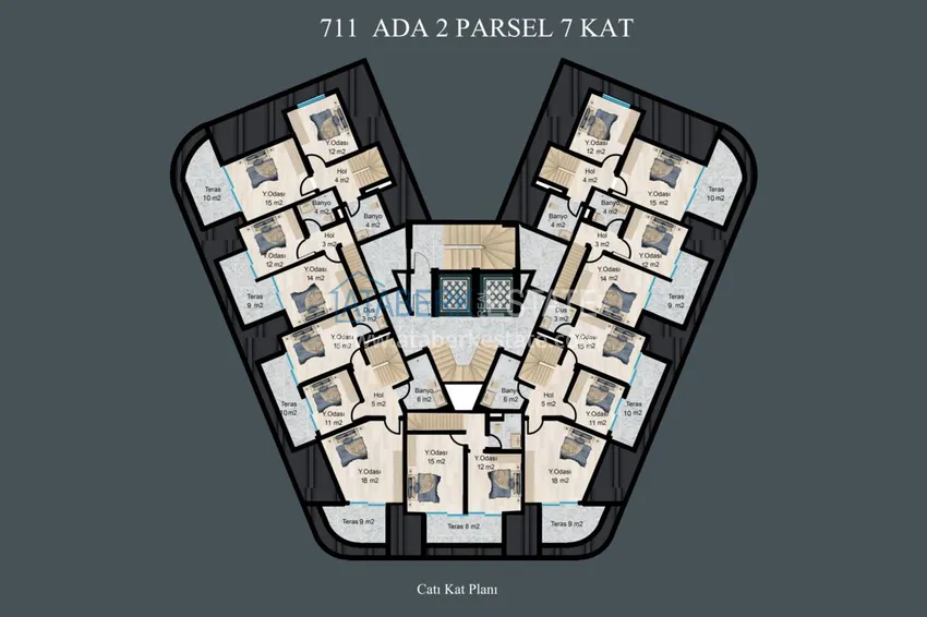 Buy cheap Apartments with installments up to 2 years in Alanya, Demirtas district — a new residential complex  4 