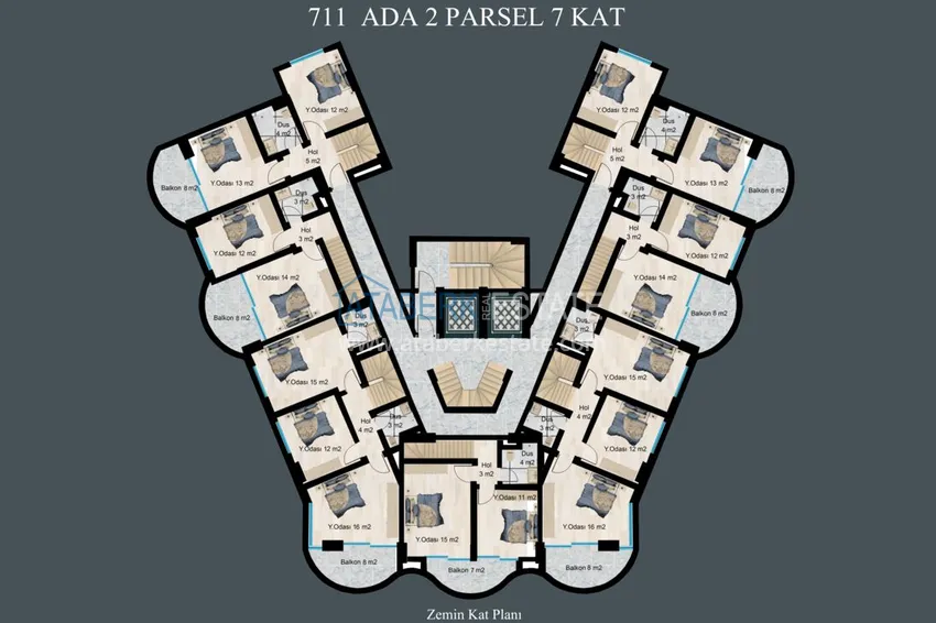 Buy cheap Apartments with installments up to 2 years in Alanya, Demirtas district — a new residential complex  5 
