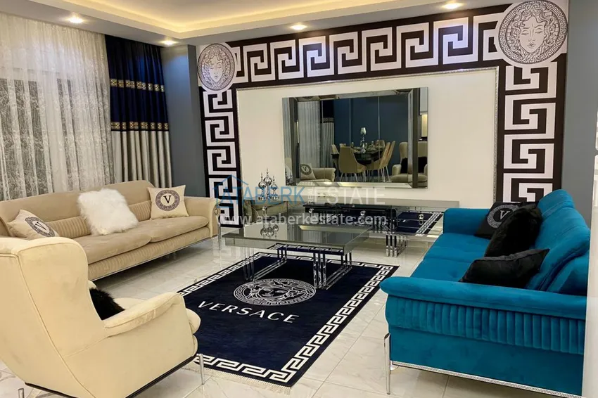 Purchase  Duplex penthouse in Mahmutlar with furniture in a comfortable complex 8 