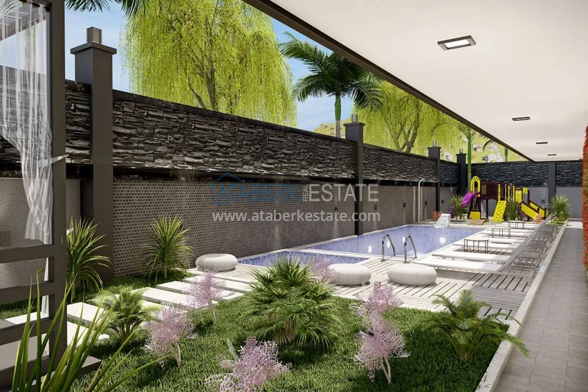 New project of a boutique complex in Mahmutlar 11 