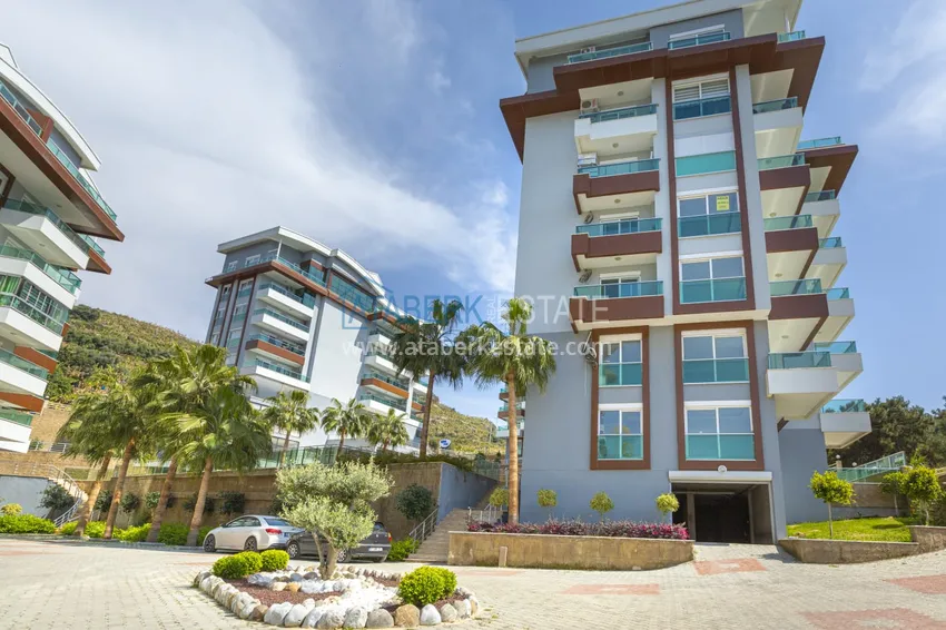 Apartment in Kargicak with new furniture in a prestigious residential complex 6 