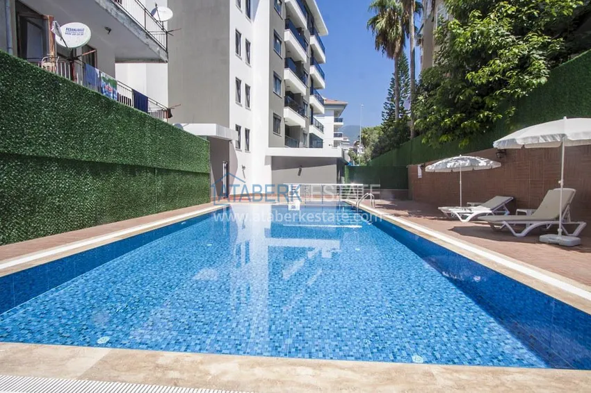 Apartment in the center of Alanya one-bedroom furnished in a boutique complex 7 