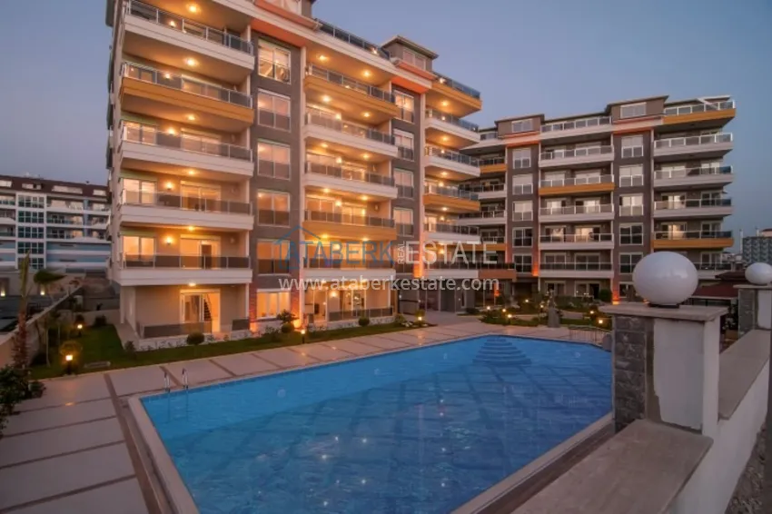 Apartment in Kestel with furniture and a glazed balcony – the second line from the sea 8 