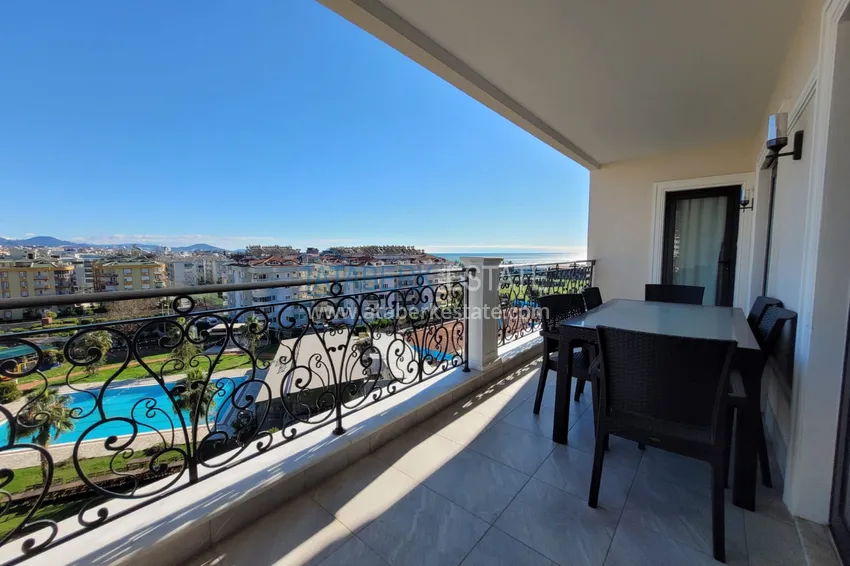 Purchase  Furnished apartment in Oba with sea and mountain views. Real estate for a residence permit 20 