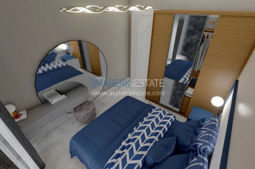 Purchase A new project of a multi-apartment residential complex in the very center of Mahmutlar 7 