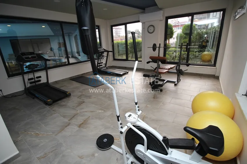 Apartment in Oba with furniture and a large balcony in a prestigious complex 22 