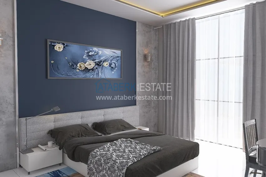 Purchase  🔥Our project. New investment project of a residential complex in Alanya - Oba district 3 