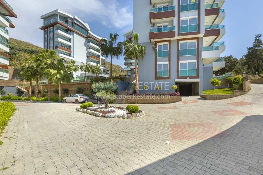 Apartment in Kargicak with new furniture in a prestigious residential complex 7 