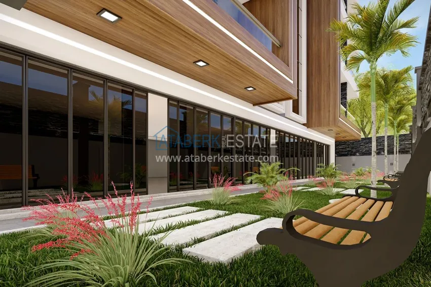 New project of a boutique complex in Mahmutlar 12 