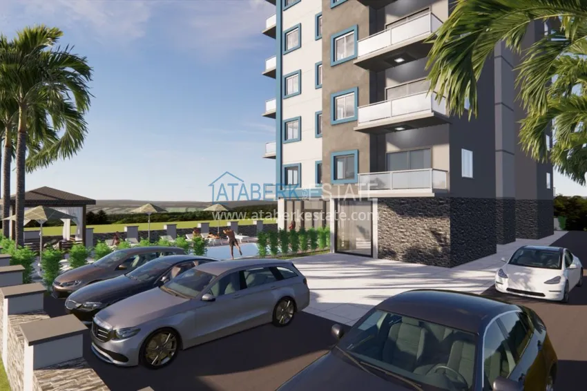 Penthouse in Avsallar in a boutique complex under construction 9 