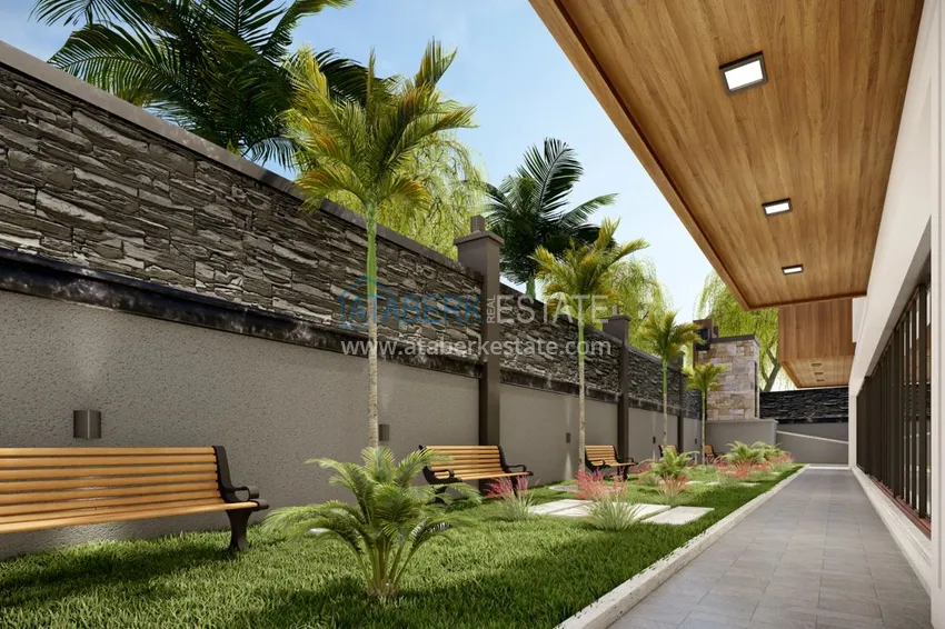 New project of a boutique complex in Mahmutlar 13 