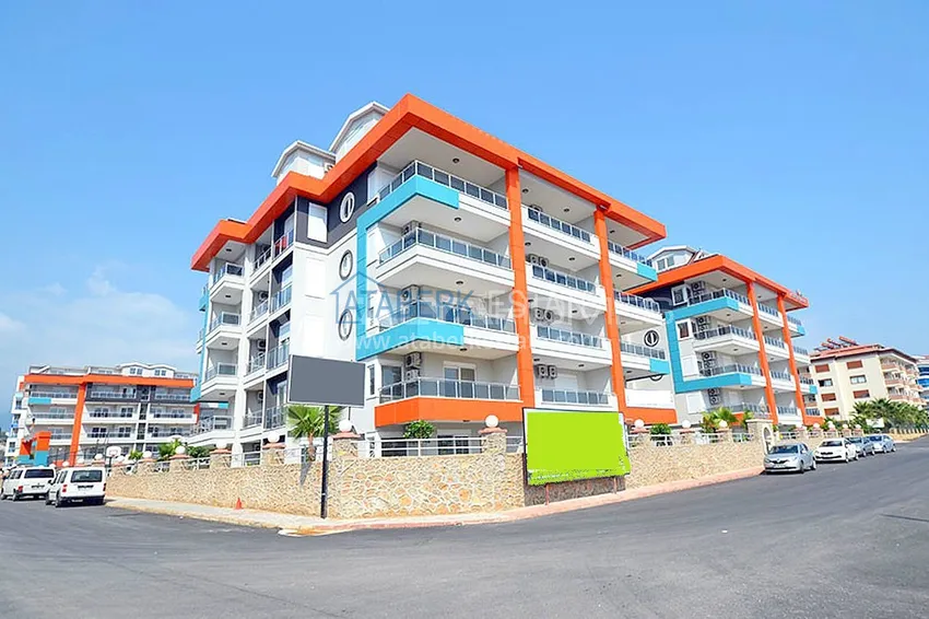 Garden duplex in the Kestel area in an elite class complex 9 