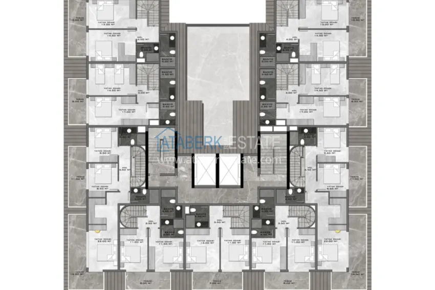 Buy cheap Apartments from the developer in Mahmutlar on the beachfront 4 