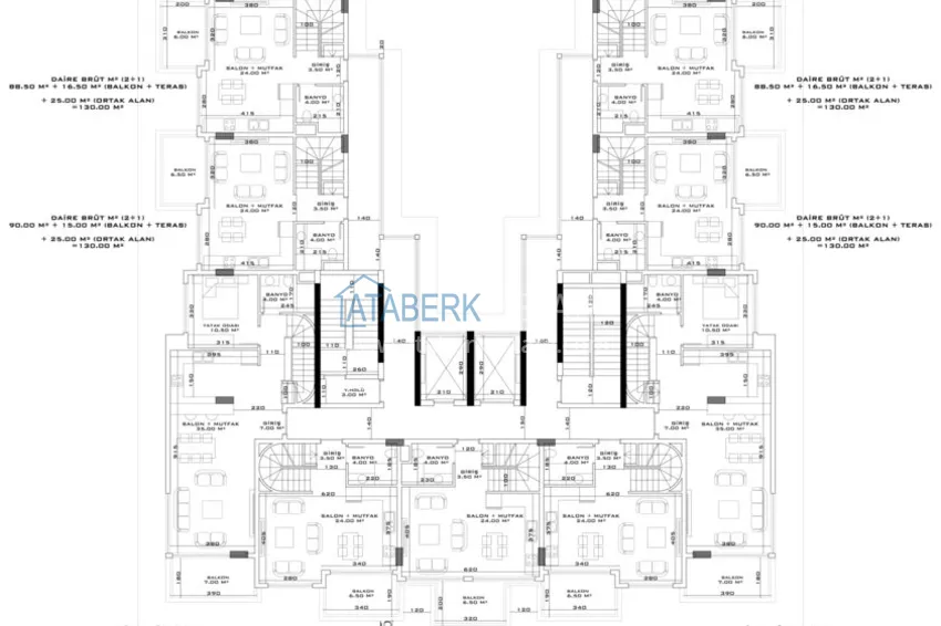 Buy cheap Apartments from the developer in Mahmutlar on the beachfront 5 