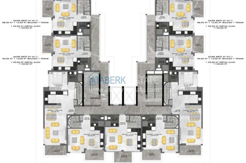 Buy cheap Apartments from the developer in Mahmutlar on the beachfront 6 