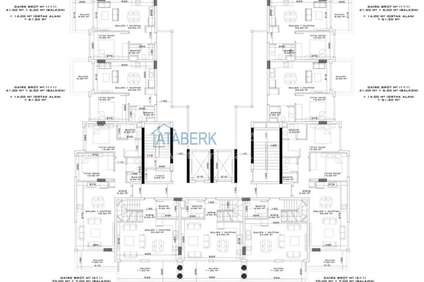 Buy cheap Apartments from the developer in Mahmutlar on the beachfront 7 