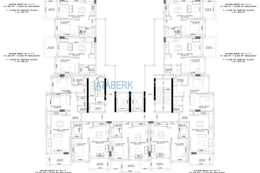 Buy cheap Apartments from the developer in Mahmutlar on the beachfront 11 