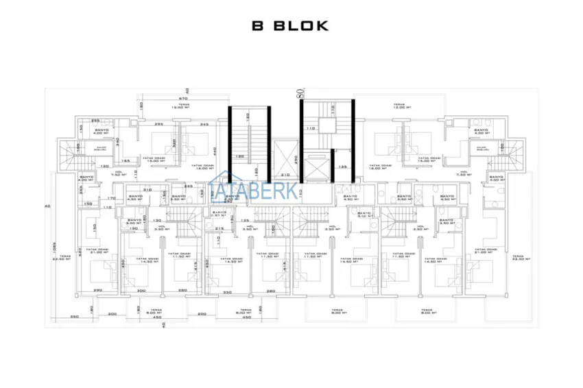 Buy cheap Apartments from the developer in Mahmutlar on the beachfront 14 