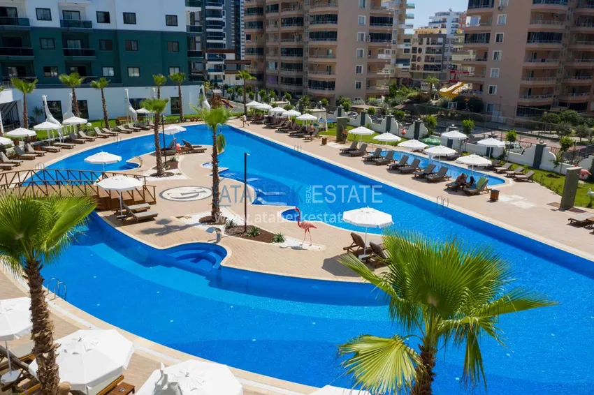 One-bedroom apartment for rent in Mahmutlar in the elite complex No. A20 5 