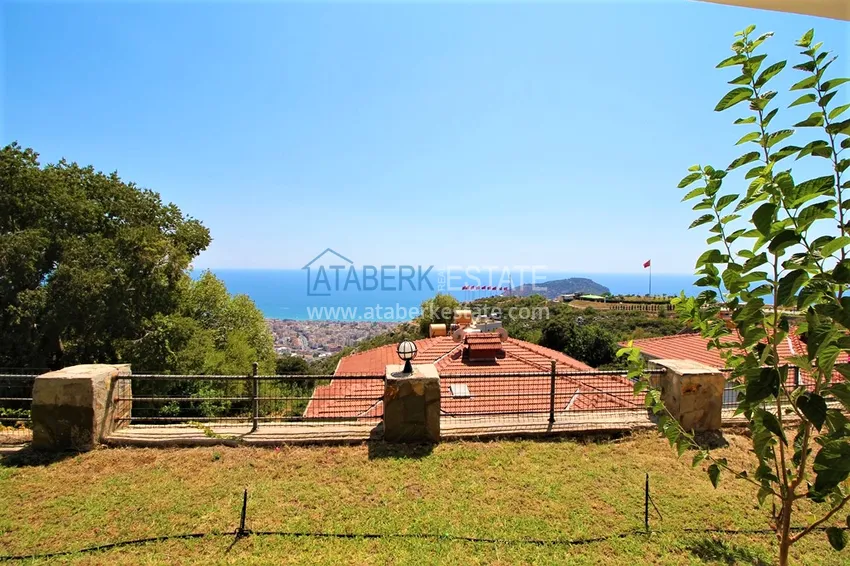 Purchase Villa in Alanya - Bektas area, two-storey furnished in a cottage complex 7 