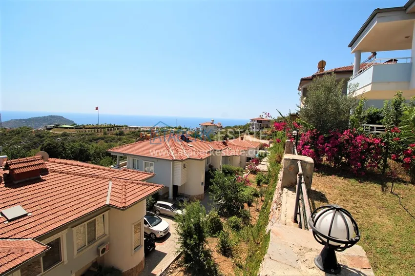 Purchase Villa in Alanya - Bektas area, two-storey furnished in a cottage complex 9 