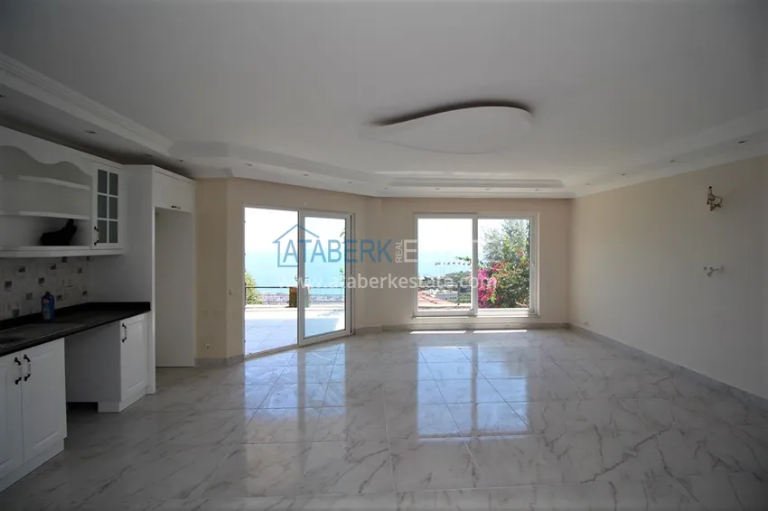 Purchase Villa in Alanya - Bektas area, two-storey furnished in a cottage complex 10 