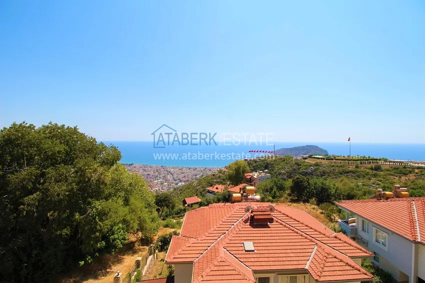 Purchase Villa in Alanya - Bektas area, two-storey furnished in a cottage complex 31 