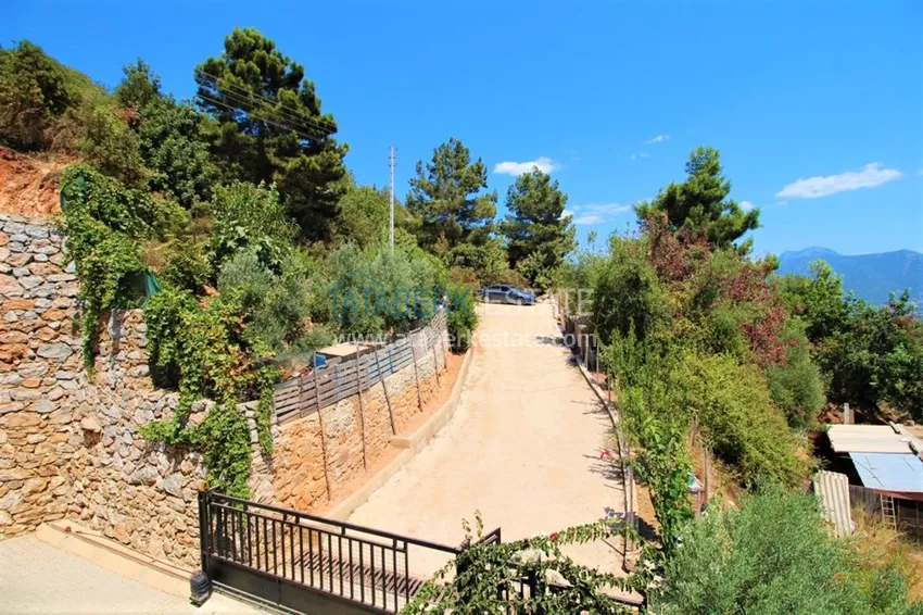 Purchase Villa in Alanya - Bektas area, two-storey furnished in a cottage complex 33 