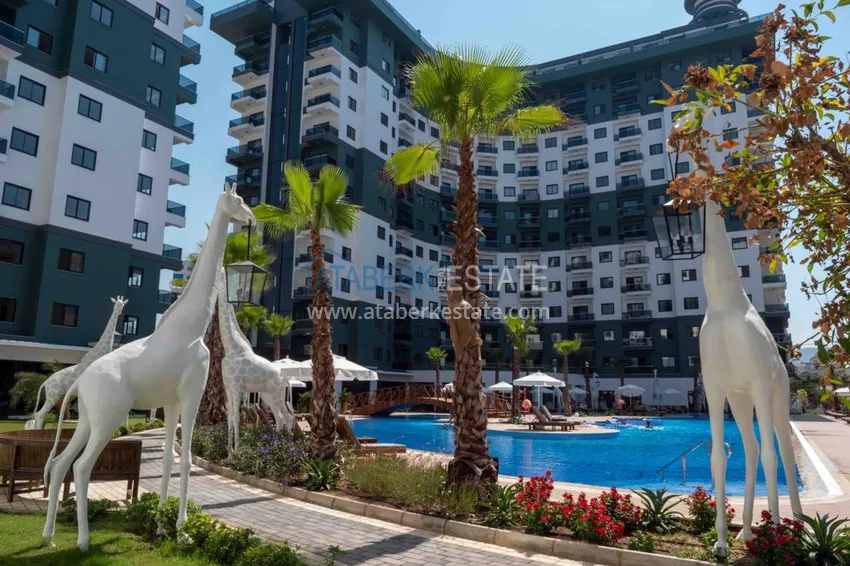 Rent an apartment in Mahmutlar in a comfortable complex 9 