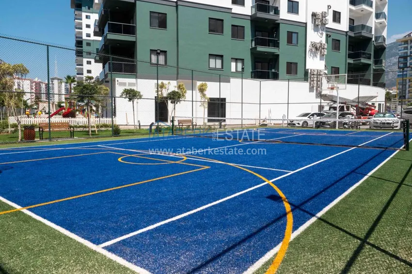 One-bedroom apartment for rent in Mahmutlar in the elite complex No. A20 17 