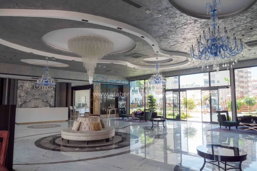 Rent an apartment in Mahmutlar in a comfortable complex 20 