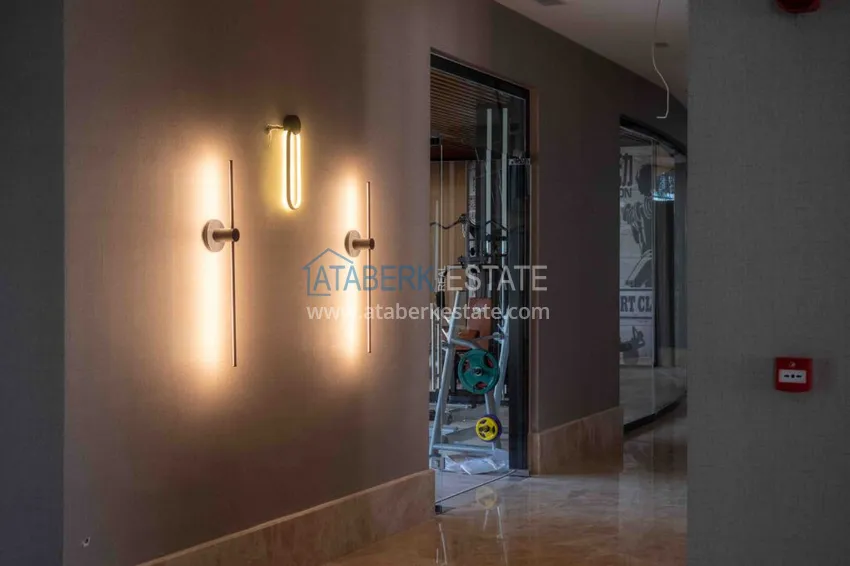 One-bedroom apartment for rent in Mahmutlar in the elite complex No. A20 23 