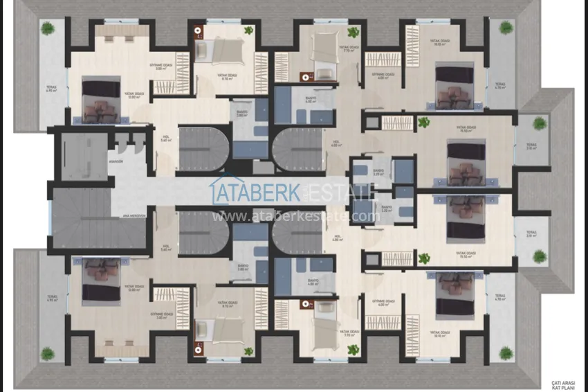 Buy cheap New project of a residential complex in Mahmutlar directly from the developer 2 