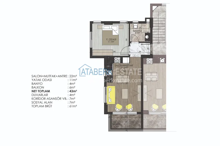 Buy cheap 🔥Our project. New investment project of a residential complex in Alanya - Oba district 4 