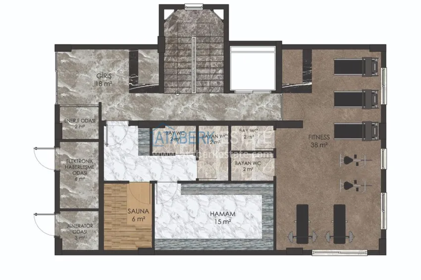 Buy cheap 🔥Our project. New investment project of a residential complex in Alanya - Oba district 5 