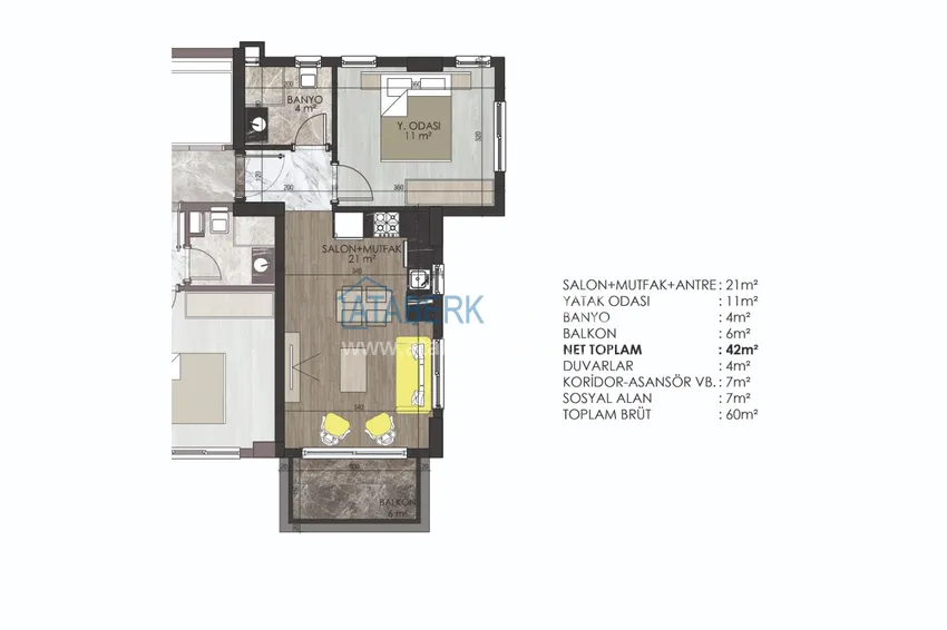 Buy cheap 🔥Our project. New investment project of a residential complex in Alanya - Oba district 6 