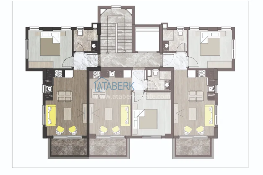 Buy cheap 🔥Our project. New investment project of a residential complex in Alanya - Oba district 11 