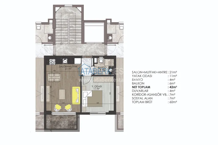 Buy cheap 🔥Our project. New investment project of a residential complex in Alanya - Oba district 13 