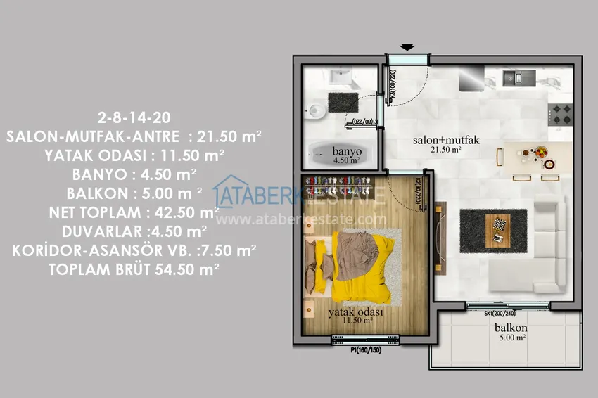 Buy cheap 🔥Our project. New apartments in the Payallar area at competitive prices 7 